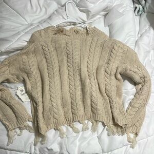 Altar’s State Small cream sweater